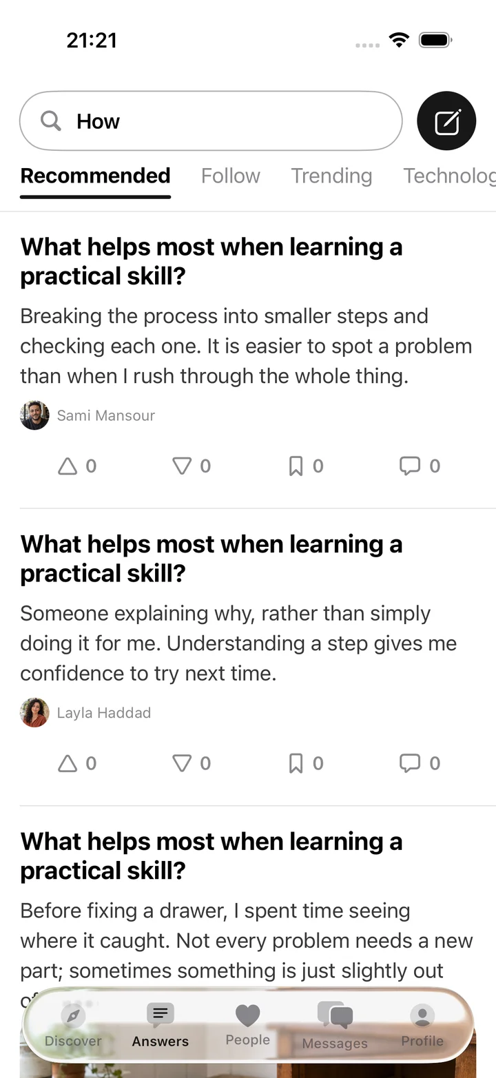 Green Mountains app: Start with a good question