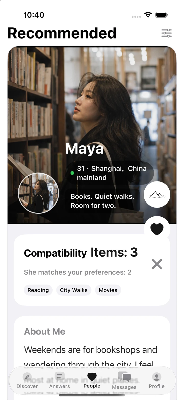 Green Mountains app: Discover what connection means to you